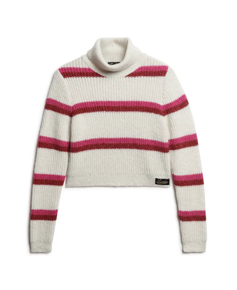 Pink Yarrow Stripe