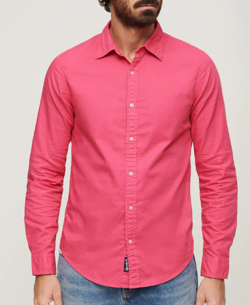 Overdyed Organic Cotton Long Sleeve Shirt