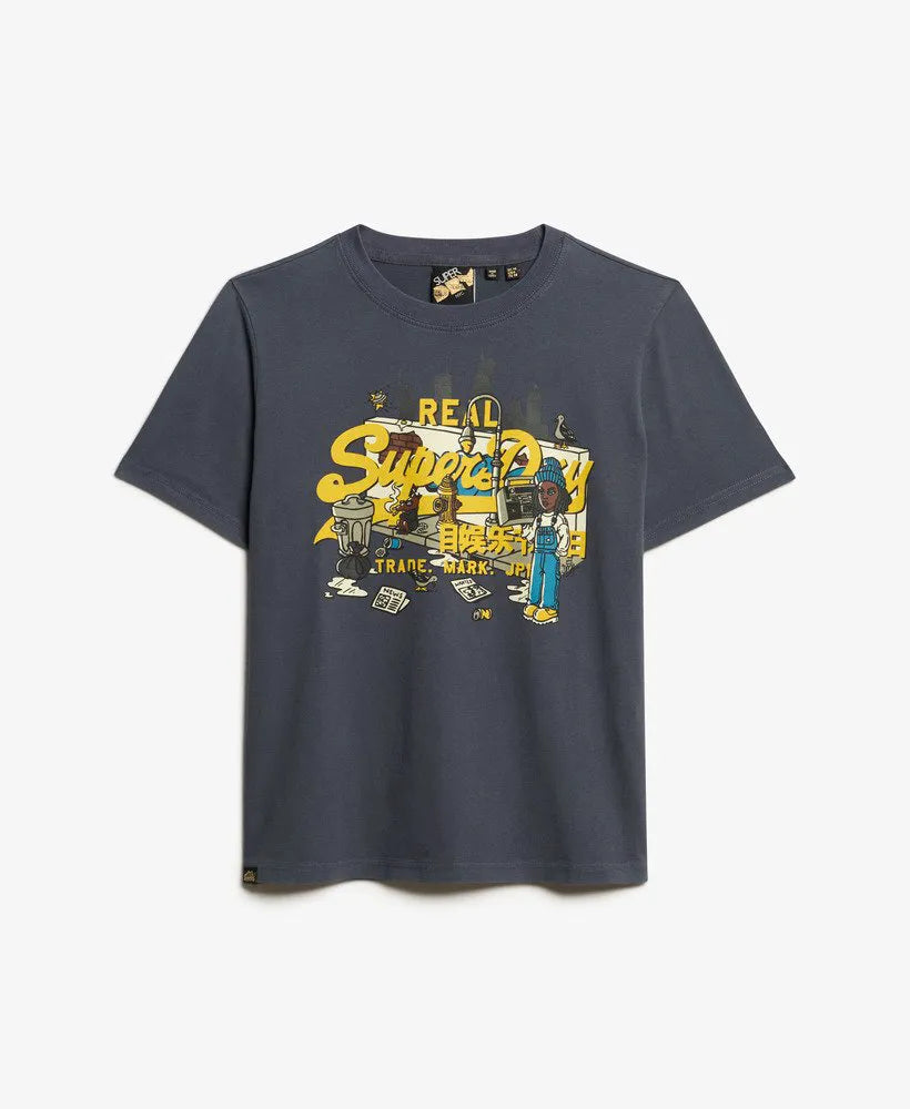 New York Vintage Logo Relaxed T-Shirt
