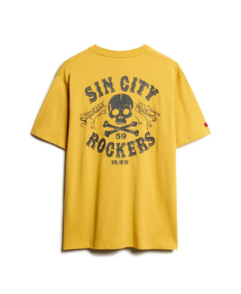 Oversized Lo-fi Punk Graphic T-Shirt