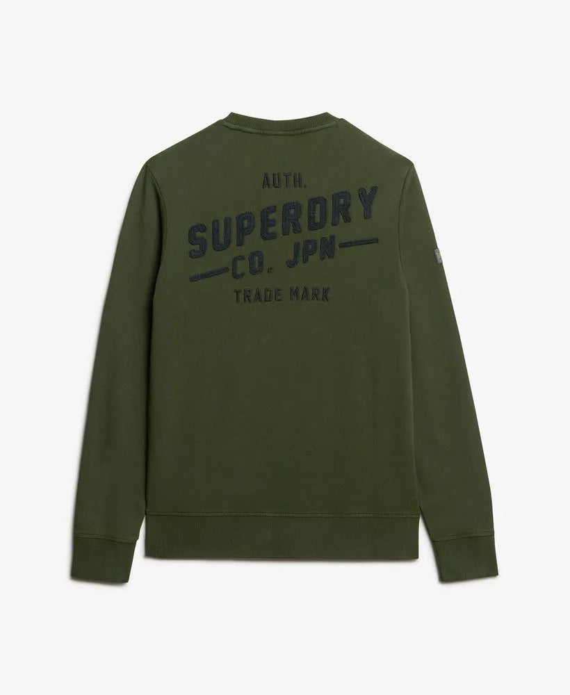 Oversized Workwear Applique Sweatshirt