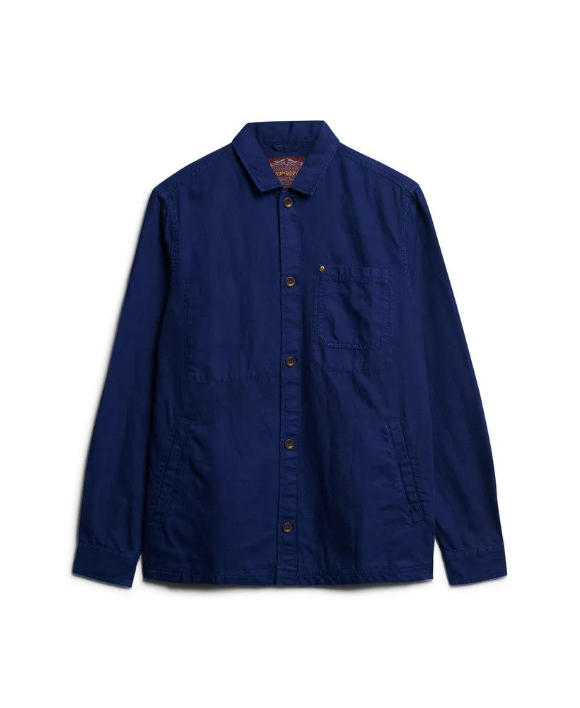The Merchant Store - Linen Blend Overshirt