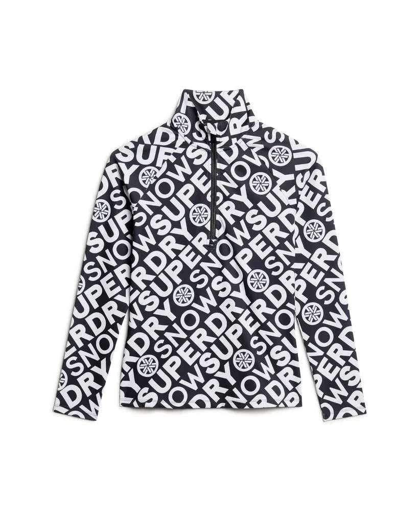Ski Base Layer Half Zip Top