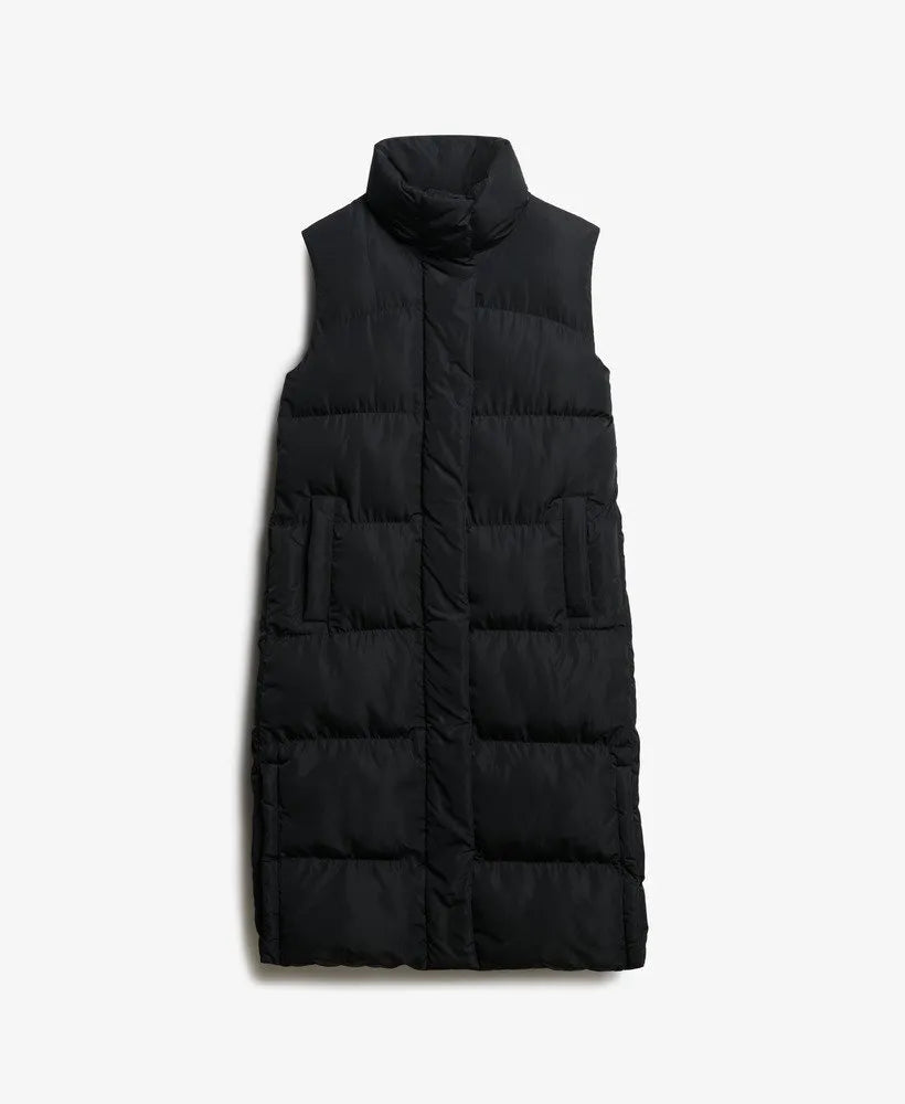 Longline Puffer Gilet