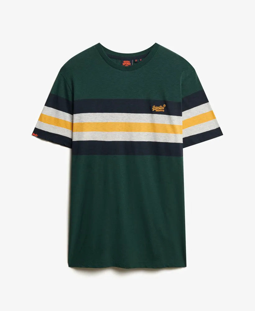 Enamel Green Chest Stripe