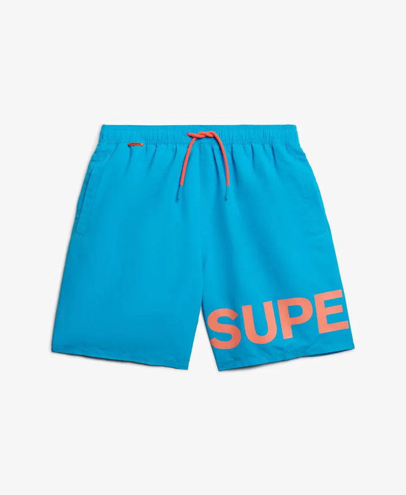 Graphic 17-Inch Swim Shorts