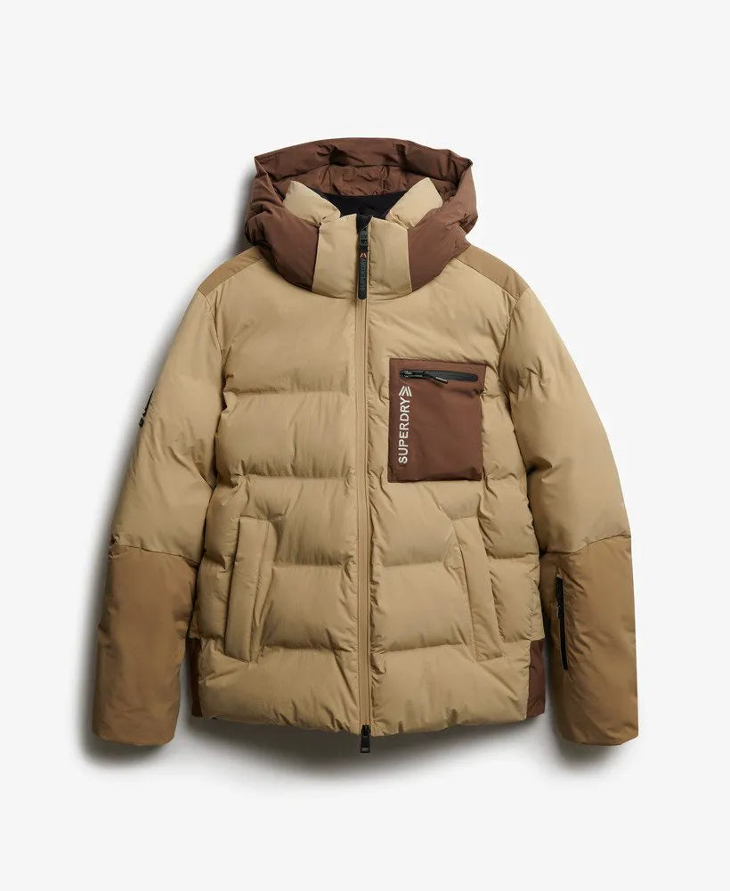 Ski Sports Padded Block Jacket