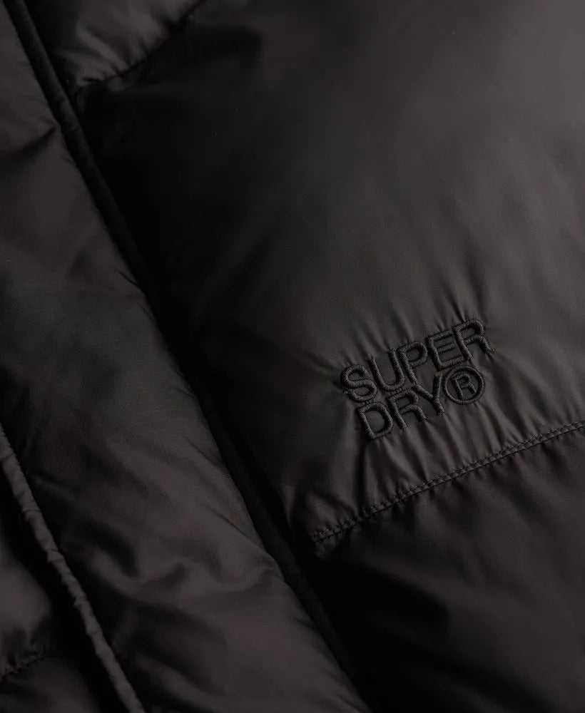 Black Puffer Gilet