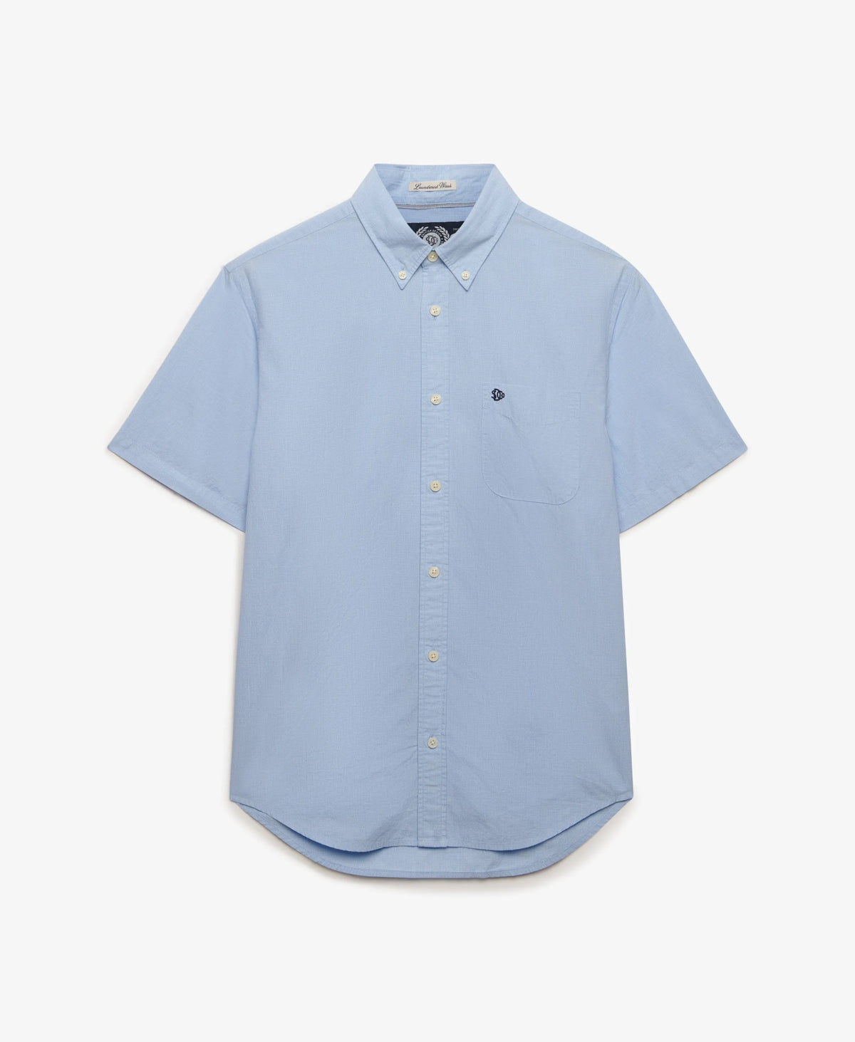 Blue Micro Houndstooth