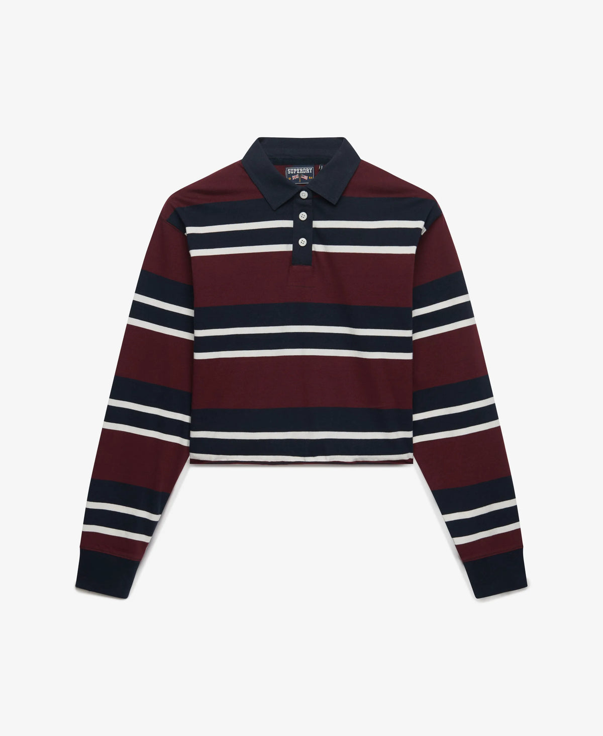 Port Red/Ecru Stripe