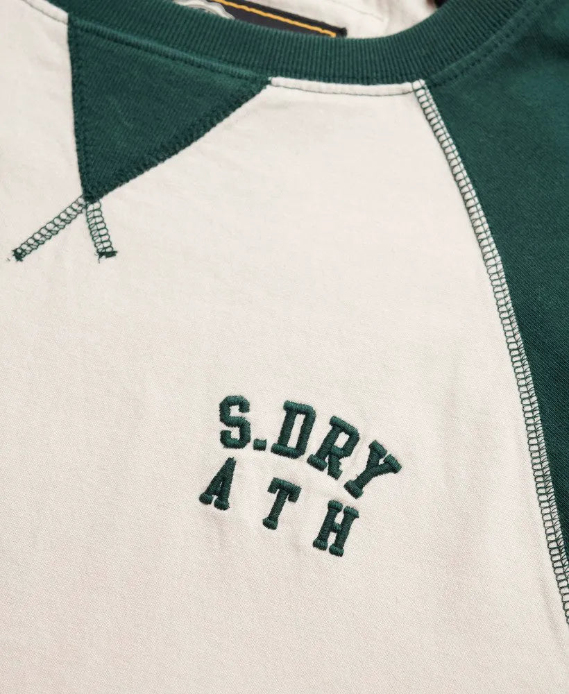 White Sand/Enamel Green