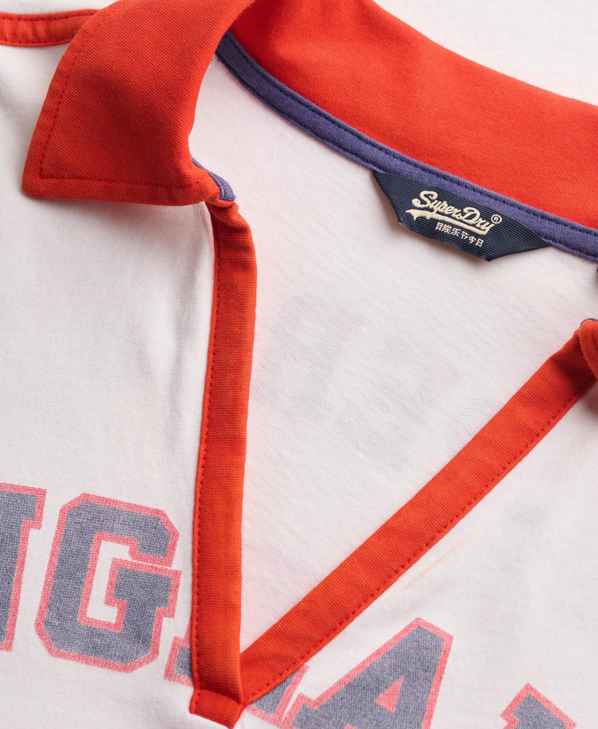 Athletic Football Collared T-shirt