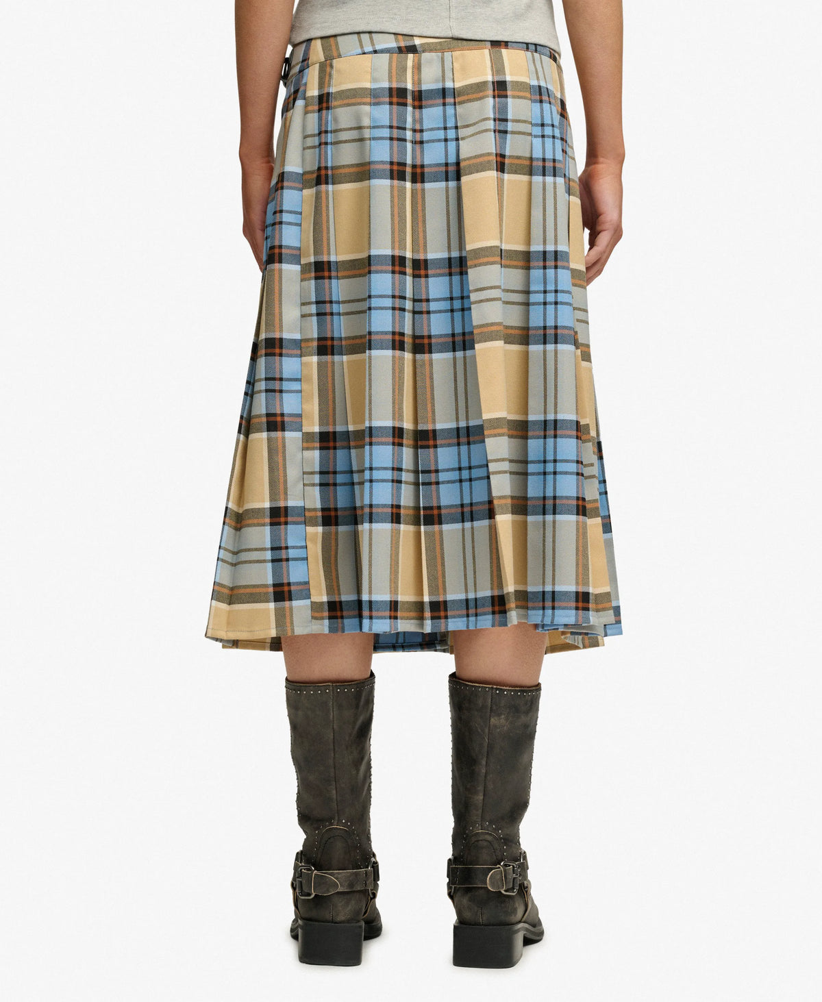Blue/Beige check