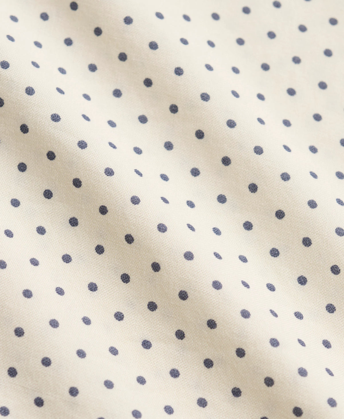 Off White Polka Dot