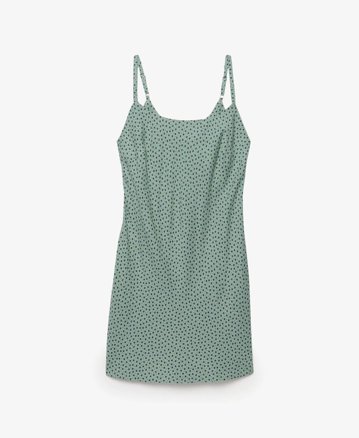 Green/Navy Ditsy Hearts