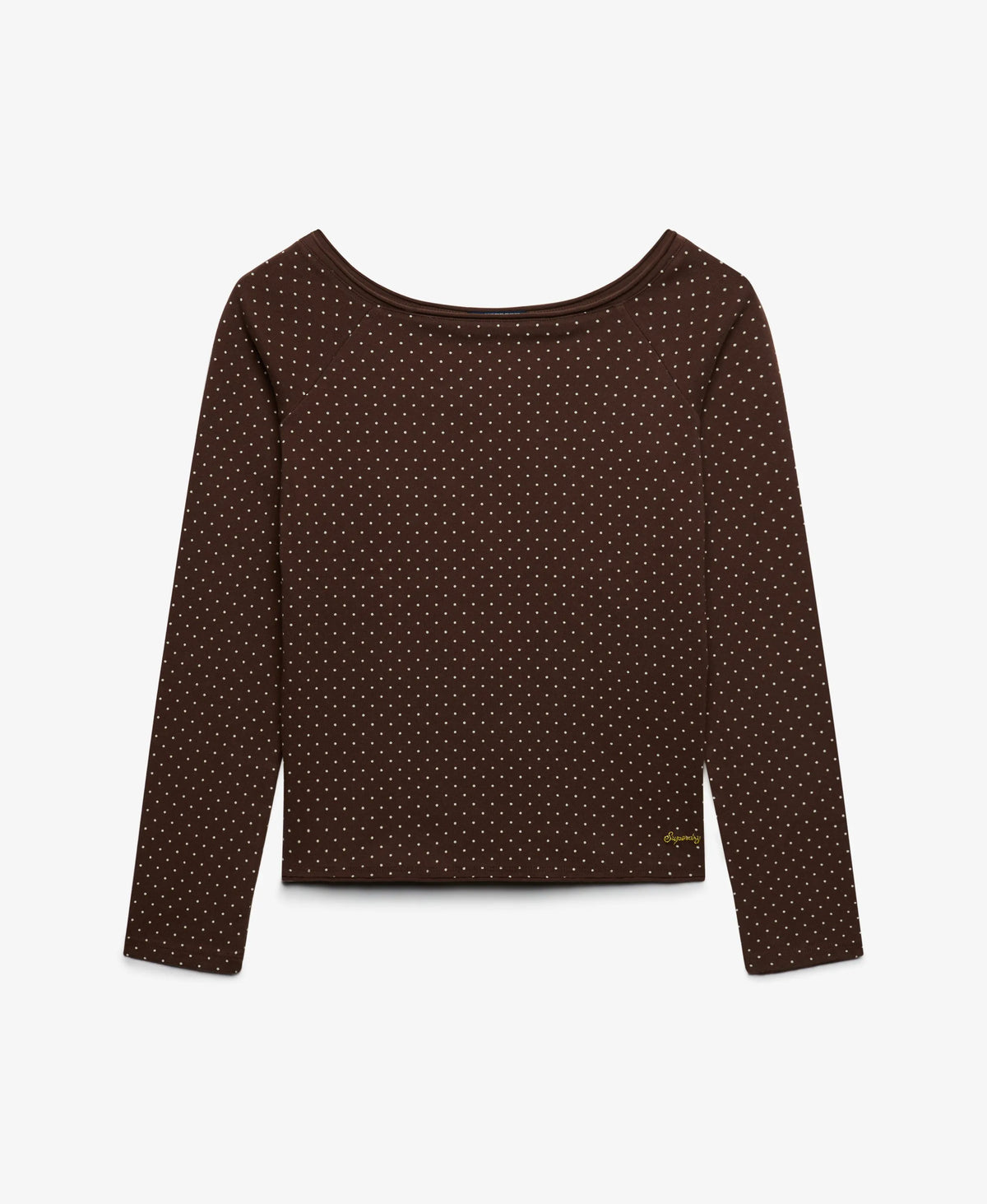 Chestnut Brown Polka Dot