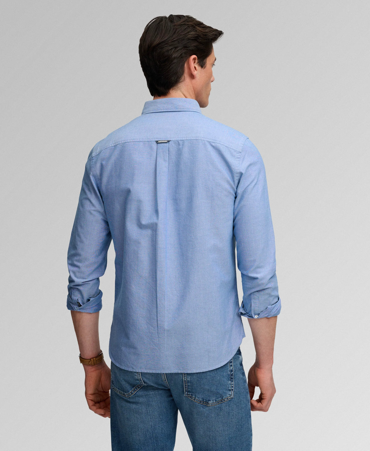 AZURE BLUE CHAMBRAY OXFORD