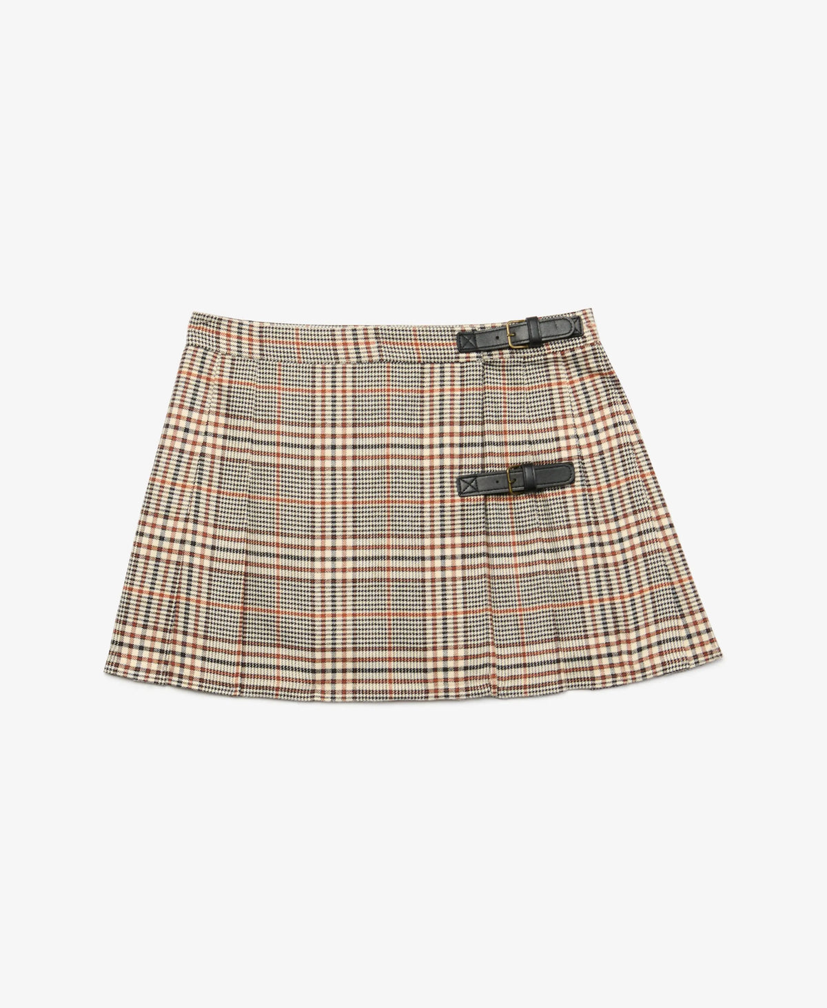 Beige/Brown Check
