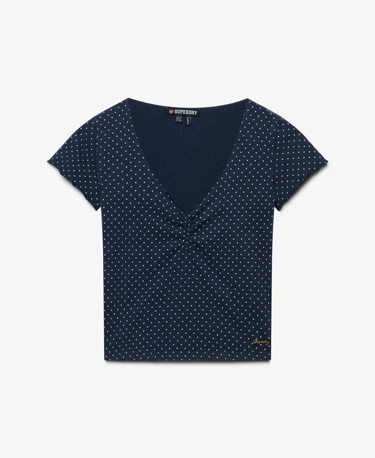 Standard Navy Polka Dot