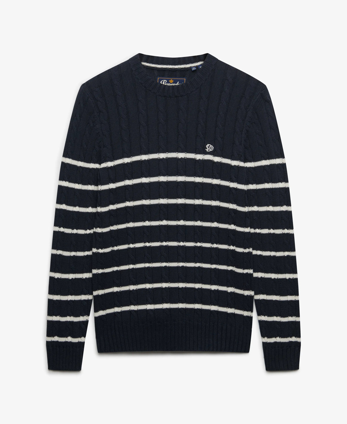 NAVY/WHITE STRIPE