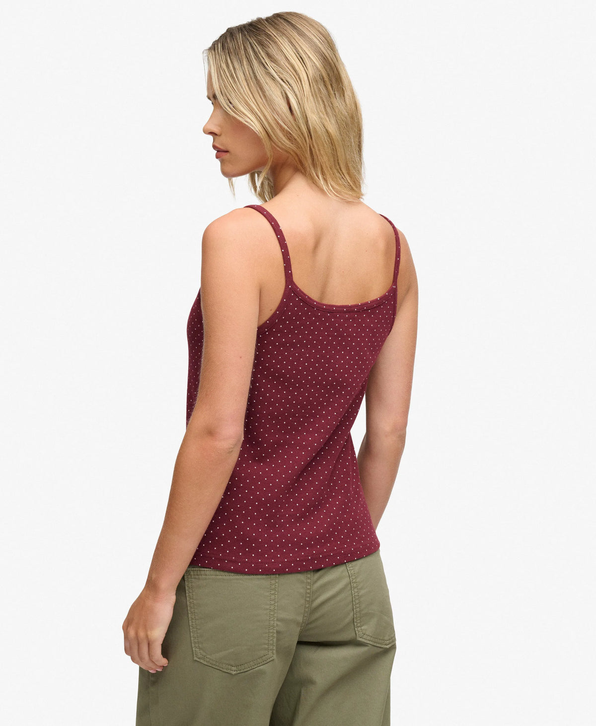 Port Red Polka Dot