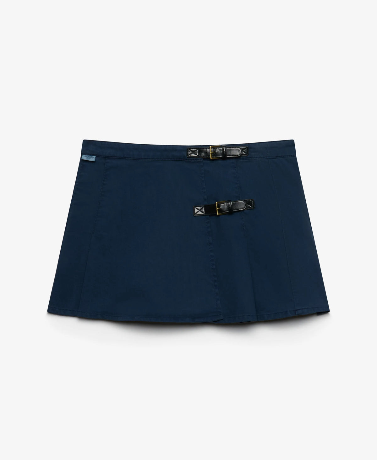 Athletic Essentials Denim Pleated Skirt