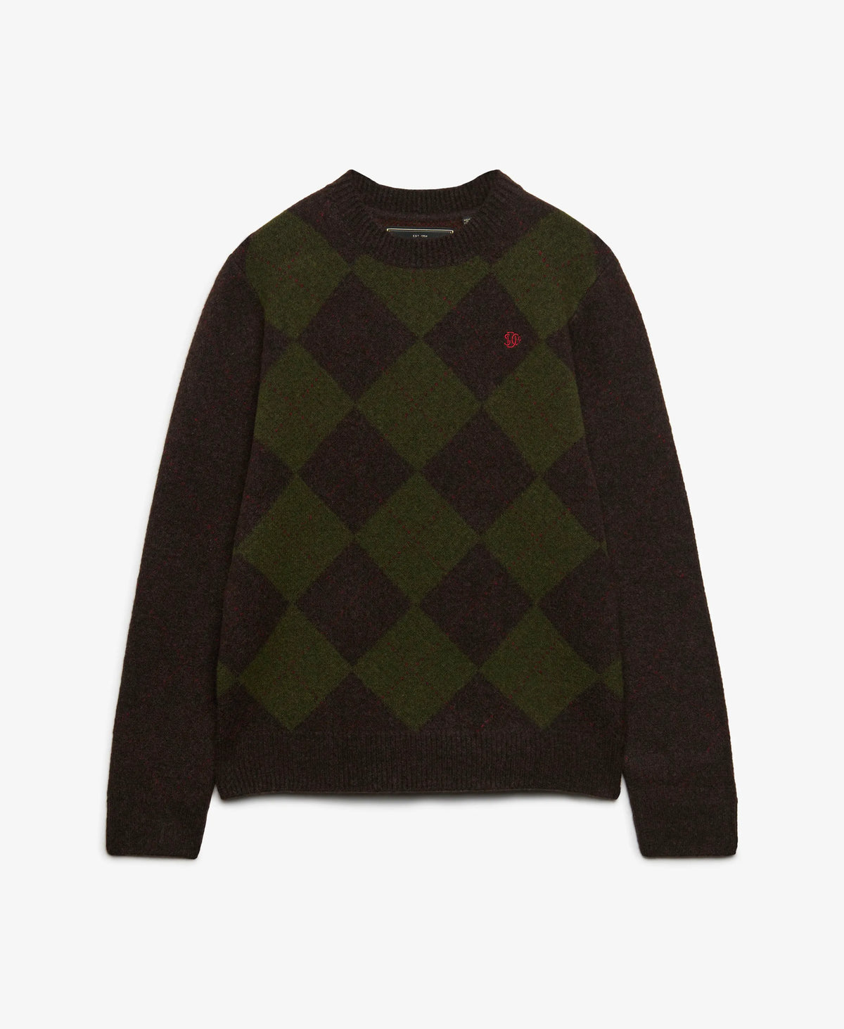 Brown/Green Argyle