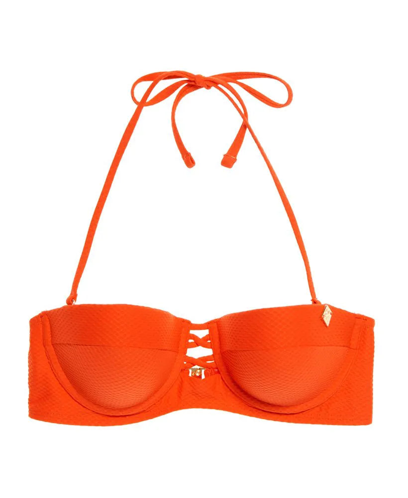 Sophia Textured Cup Bikini Top