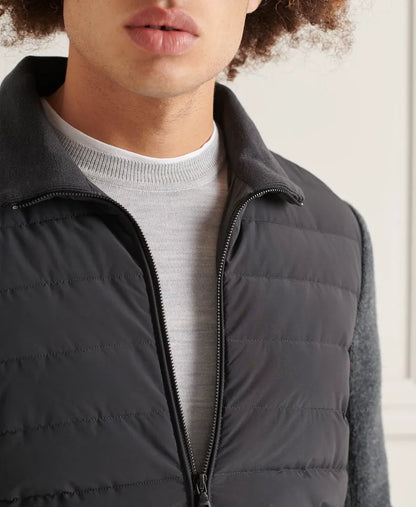 Studios Padded Knit Mix Jacket