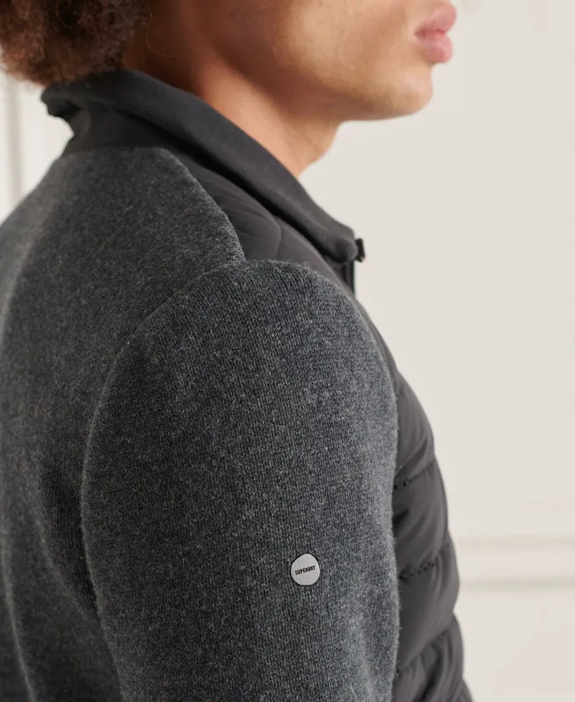 Studios Padded Knit Mix Jacket