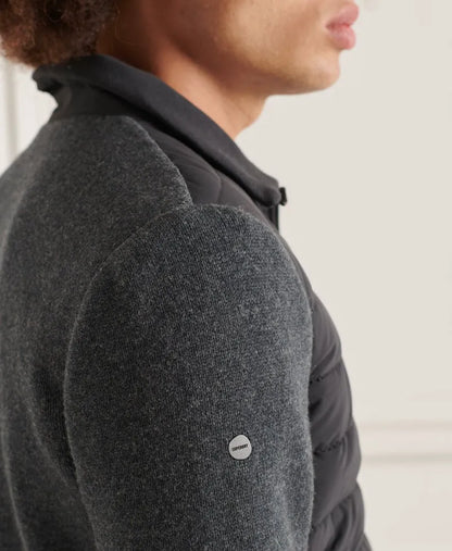 Studios Padded Knit Mix Jacket
