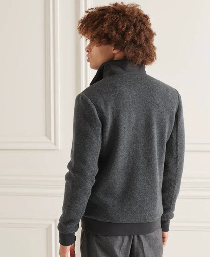 Studios Padded Knit Mix Jacket