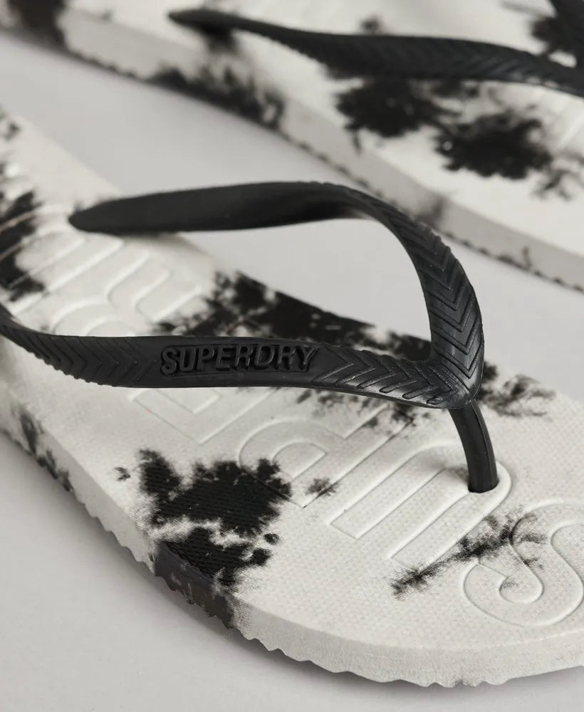 Code Tie Dye Flip Flops