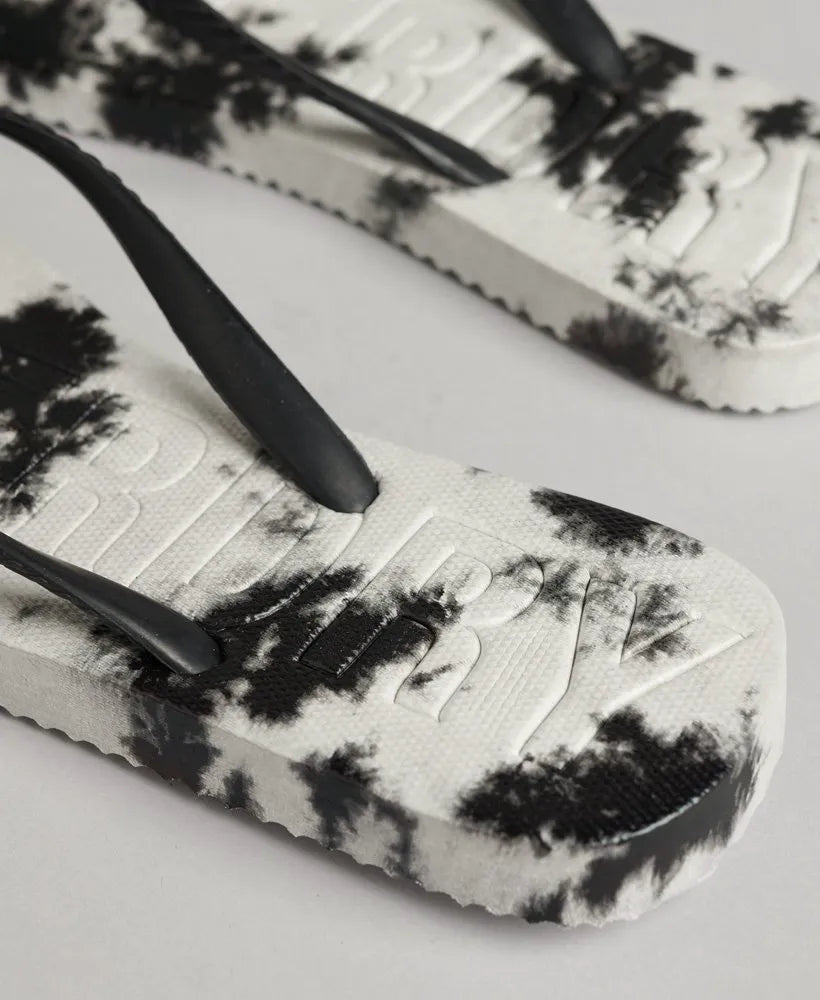 Code Tie Dye Flip Flops