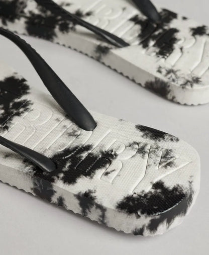 Code Tie Dye Flip Flops