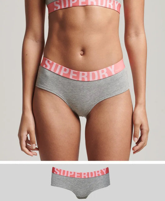 Grey Marl/Fluro Coral