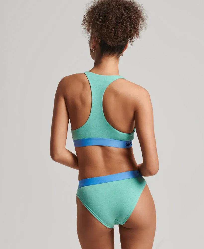 Organic Cotton Offset Logo Bikini Briefs