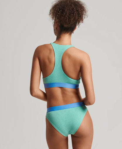 Organic Cotton Offset Logo Bikini Briefs