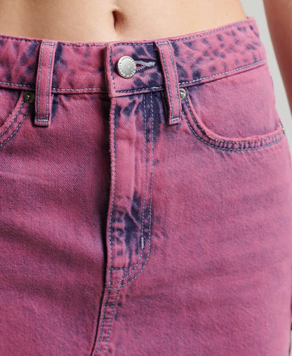 Vintage Denim Mini Skirt