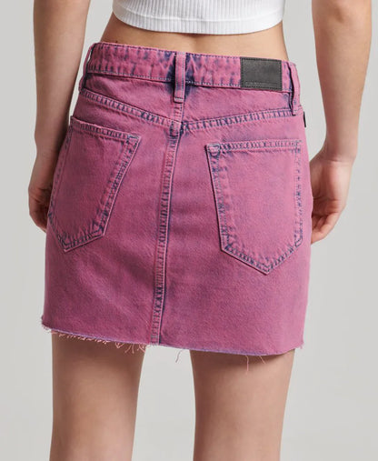Vintage Denim Mini Skirt