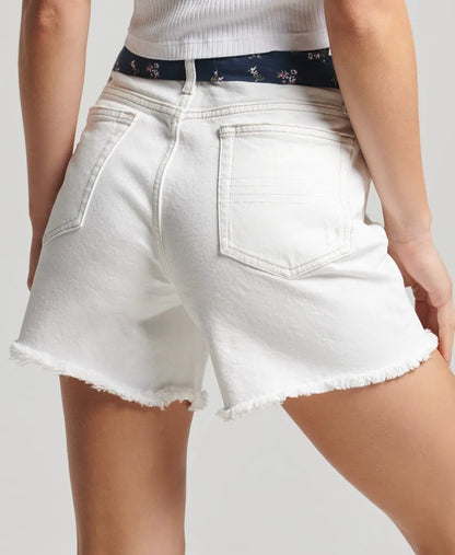 Mid Rise Slim Shorts