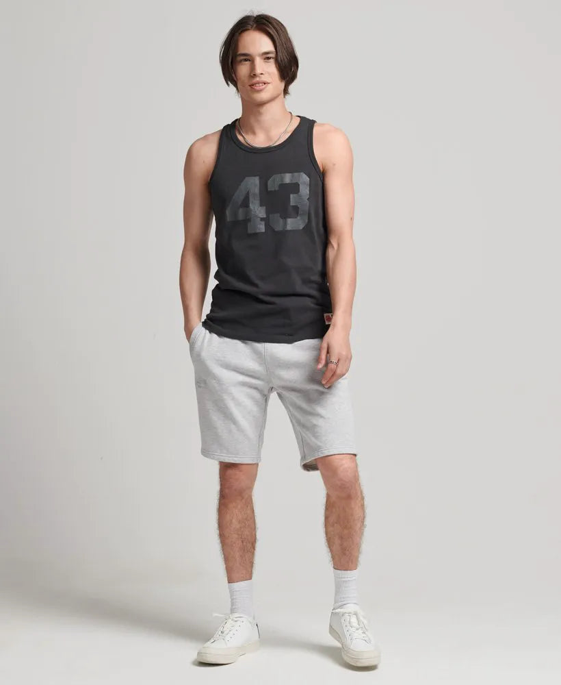 Organic Cotton Vintage Logo Jersey Shorts