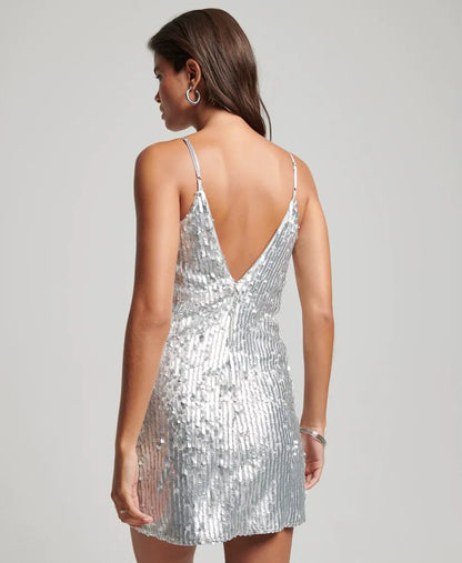 Sparkly Sequin Cami Mini Dress