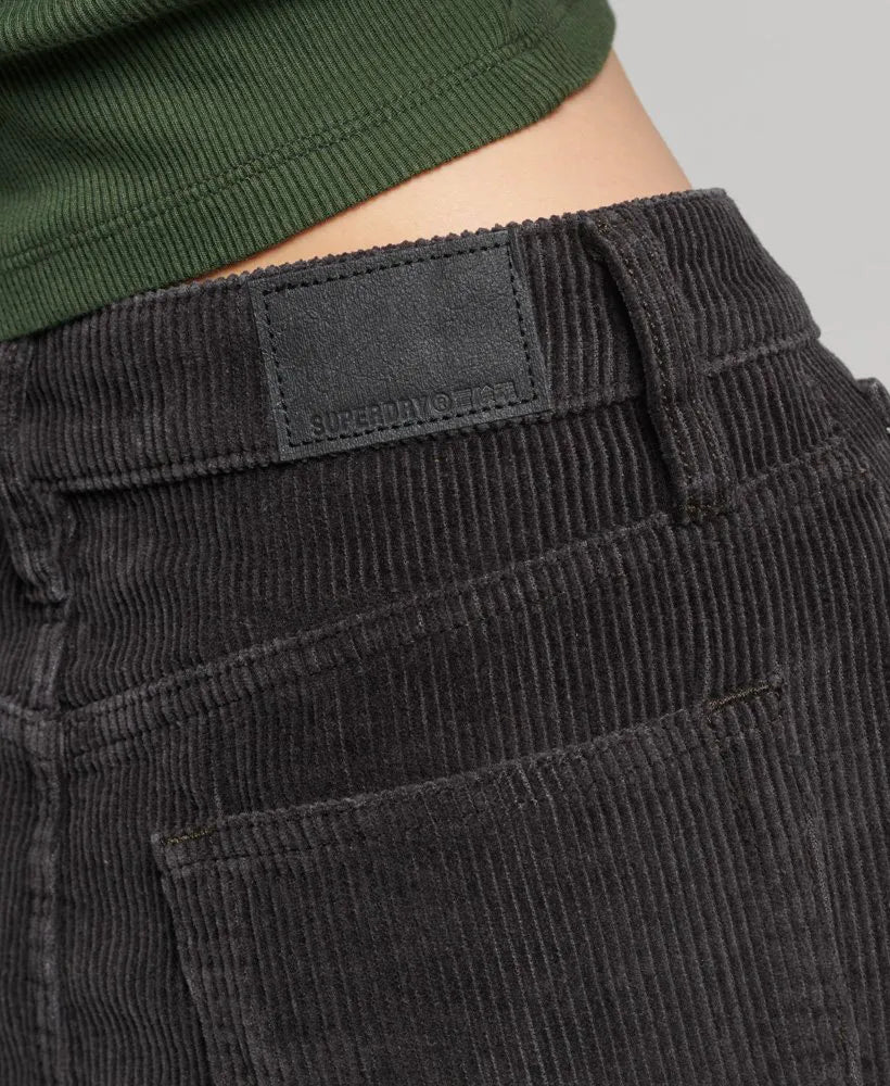 Cord Mini Skirt