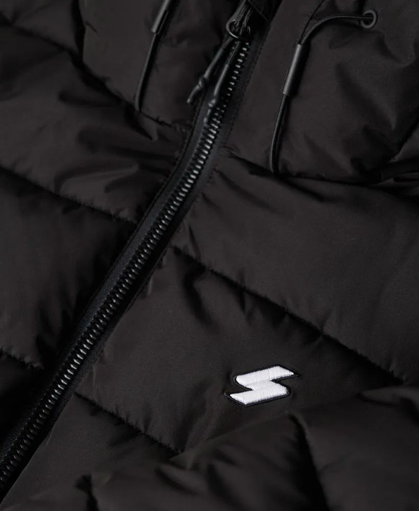 Hooded Spirit Sports Puffer Jacket