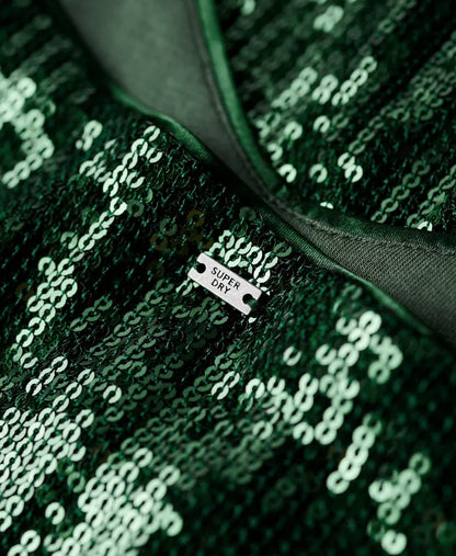 Party Green Sequin
