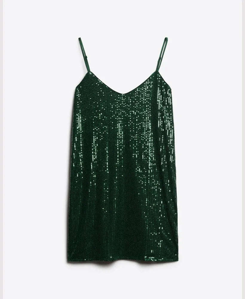Party Green Sequin