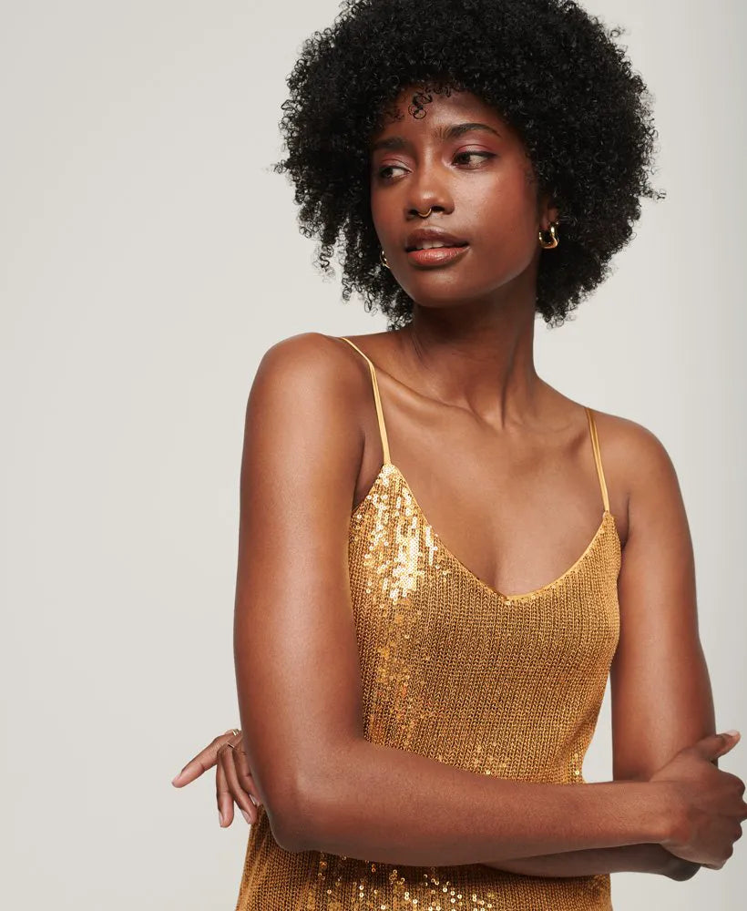 Champagne Gold Sequin