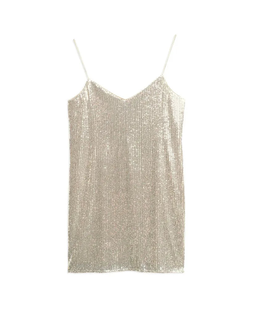 SILVER SEQUIN