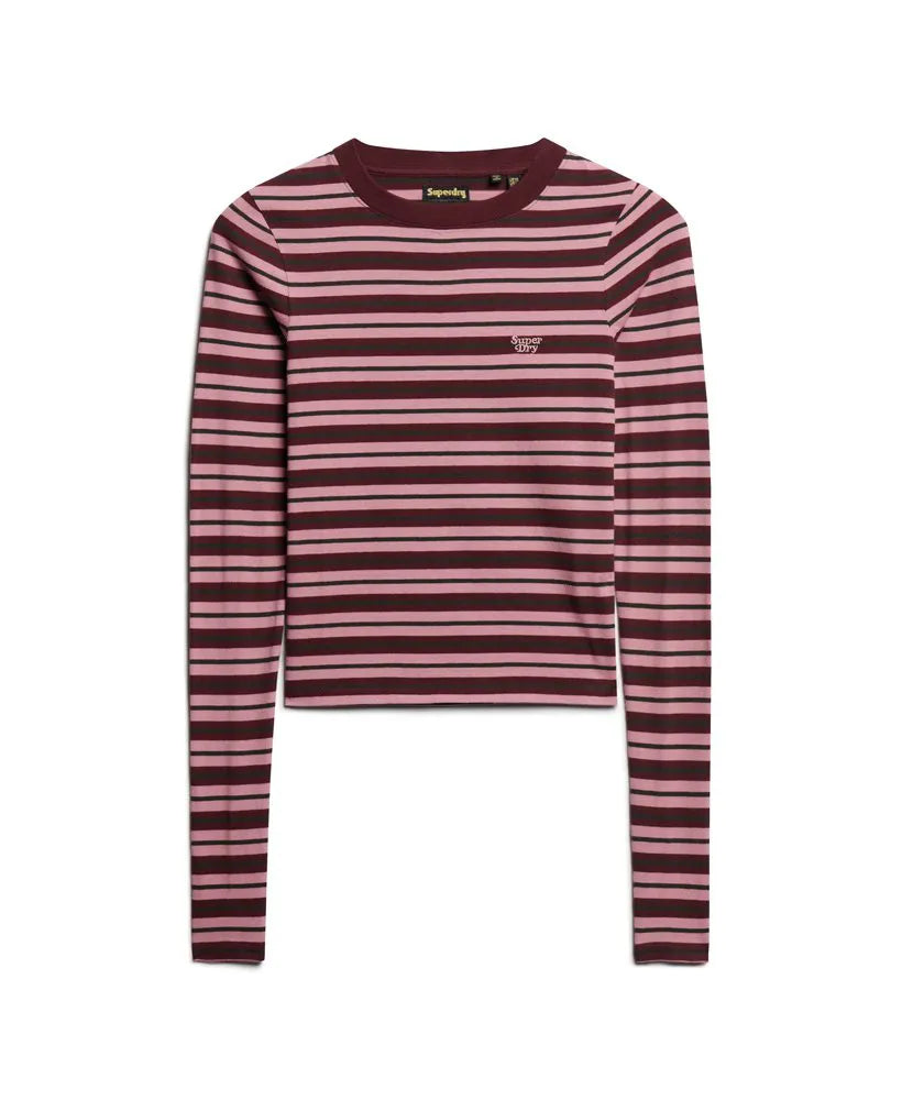 Stripe Long Sleeve Top